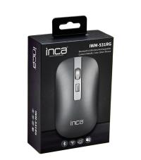 INCA Iwm-531rg Bluetooth Wireless Rechargeable Special Metallic Silent Mouse